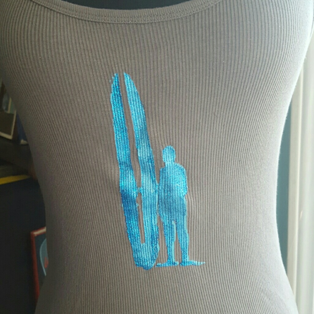 NWT Hand painted Old Navy Tank Top Surfer